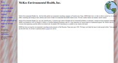 Desktop Screenshot of mckeeenvironmental.com